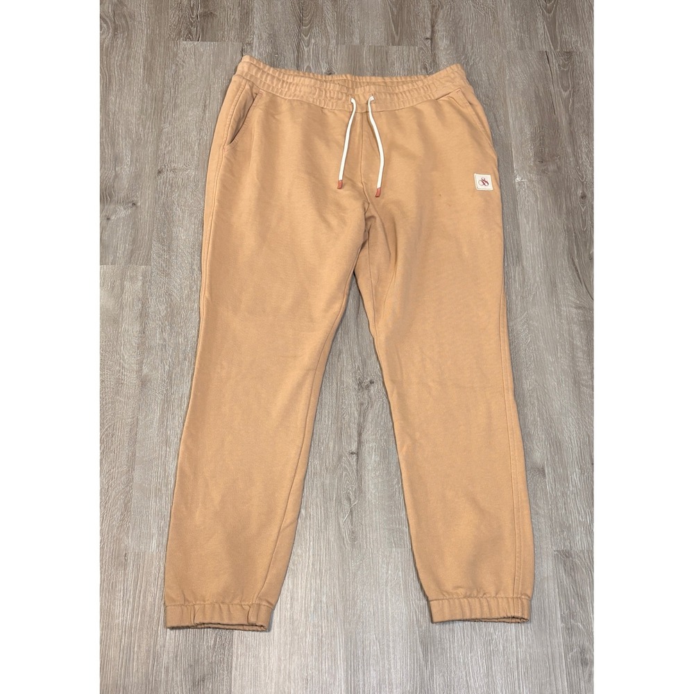 Scotch & Soda Mens Tan Cotton French Terry Jogger Sweatpants Size L
